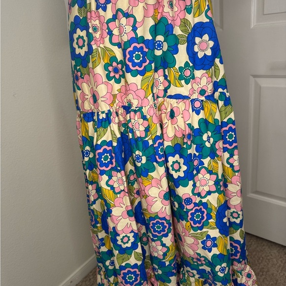Fore Floral Maxi Dress - Multicolor. #149 - Picture 6 of 14
